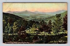 Buncombe County NC-North Carolina, Great Craggy Range, Vintage Postcard picture