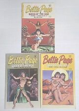 Bettie Page Queen of the Nile #1-#3 Dave Stevens Comic Lot Complete Series 1999 picture