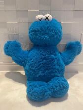 KAWS Sesame Street Cookie Monster Plush Doll Big Size 50cm UNIQLO Limited 2018 picture