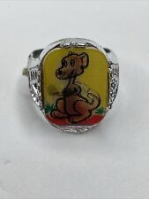 Vintage VERY RARE Kangaroo Flicker Flasher Ring  picture