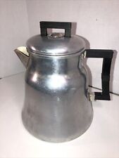 Vtg. Wear Ever Large 12 Cup aluminum coffee pot #3012 Great for Camping Or Home picture