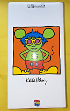 Medicom Be@rBrick BearBrick Andy Mouse 400％ BRAND NEW SEALED 2022 KEITH HARING picture