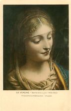 La Vergine (The Virgin), Bernardino Luini (Italian, 1470-1533) --POSTCARD picture