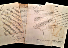 1700s KING  LOUIS XV AUTOGRAPHED DOCUMENT - Patent Letters/Military Orders picture