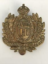 18th Hussars Original British Army Cap Badge picture