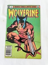 Vintage Wolverine #4 Dec 1982 Marvel Limited Series Comic Book Good Condition picture