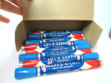 1966 Carter’s Marks A Lot BLUE Felt Tip Marker or Box. Working. SOLD Separately. picture