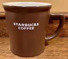Starbucks 2008 Dark Chocolate Brown Coffee Mug: 16 oz White Interior picture