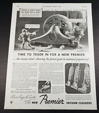 1934 Premier Vacuum Cleaner Time To Trade In For A New Vacuum Print Ad picture