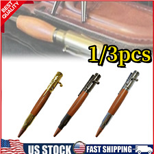 1/3x Caliber Rifle cartridge Pen, Handmade Wooden Bullet Ballpoint Pen Xmas Gift picture