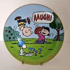 Danbury Mint Peanuts You Block Head Charlie Brown Collector Plate picture