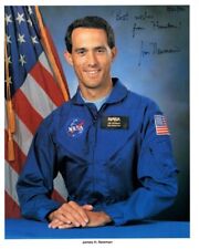JAMES JIM H. NEWMAN signed 8x10 NASA ASTRONAUT litho photo picture