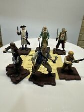 Hawthorne Village Pirates of The Caribbean Making Ready Figurine Set of 6 w/COA picture