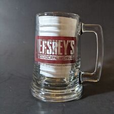 Hershey's Beer Heavy Clear Glass Large Mug 5 2/8