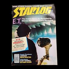 Starlog #63 Oct 1982 ET Steven Spielberg Android Beastmaster Kurt Russell Hauer picture