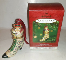 2001 Hallmark Keepsake Ornament Fashion Afoot 2nd in the Series picture
