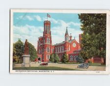 Postcard Smithsonian Institution Washington DC picture