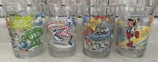 Lot Of 4 - Vintage McDonald's Disney World Glasses - Mickey Mouse picture