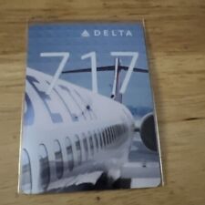 Delta Air Lines Boeing 717 Aircraft Pilot Trading Card #40  picture
