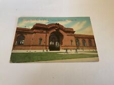 Chicago, Ill. ~ Drill Hall U.S. Naval Training Station - 1913 Antique Postcard picture