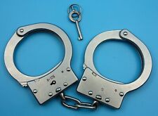 R51, Vintage Handcuffs w/ key, American Handcuff Co. Fond du Lac, Wis picture