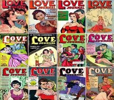 1951 - 1954 Love Journal Comic Book Package - 12 eBooks on CD picture