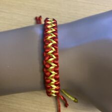 España, Macedonia, Sicily, China, Montenegro  Handmade Red Yellow Bracelet picture