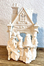PartyLite Bakery Carolers Christmas Holiday Tealight House P7123 picture