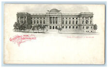 c1900s Public Library and Museum, Greetings from Milwaukee WI PMC Postcard picture