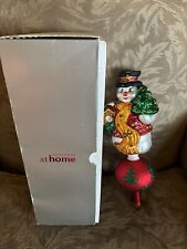 Snowman Christmas Tree Topper by Nordstrom at Home - 12” Poland picture