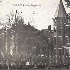 Postcard :  I. O. O. F. W. & O. Home Lexington Kentucky, 1912, Scott # 374, RPPC picture