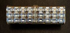 Vintage 1950s Cigarette Case Holder with Rhinestones - Excellent Condition picture