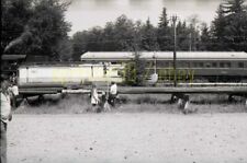 1972 NP Northern Pacific Car #138 @ Snoqualmie WA - Vtg Railroad Negatives picture