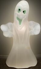 Vintage General Foam Plastics Green Eye Ghost Blow Mold Halloween  Decor 36