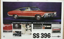 1968 Chevelle SS 396 Print Ad picture