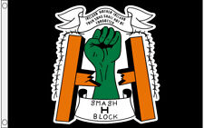 Smash The H Blocks Hungerstrikers Flag 5 x 3 FT - Irish Republican Rebel picture