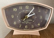 Vintage MCM General Electric Telechron Clock Model 7H234 Alarm Clock  Atomic Age picture