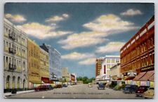 Meridian MS Mississippi Fifth Street Postcard P23 picture