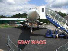 PHOTO  BROOKLANDS CONCORDE CONCORDE G-BBDG NOW IN ITS NEW LOCATION NEXT TO THE O picture