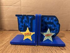 Delta Toy Story blue Buzz/Woody Book Ends Call To Action/Ready For Action Rare picture