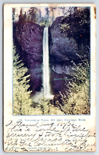 Latourelle Falls Oregon Postcard Vintage Waterfall Columbia Antique Postcard picture