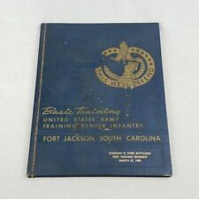 1959 US Army Training Center Infantry Fort Jackson Basic Training Yearbook picture