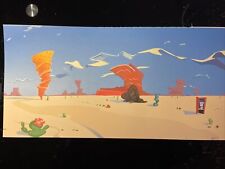Super Mario Brothers Animation Cel Background Art Nintendo NES Video Games Bros picture