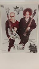 THE CURE 4 TOUR ROBERT SMITH SCHECTER GUITARS 2007  -   11X8.5 - PRINT AD. 7 picture