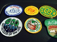 Vtg 1971-1974 Girl Scout Patches Lot Of Six #6 picture