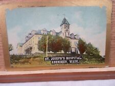 Aberdeen Wa Wash Washington, St Joseph's Hospital,  early postcard picture