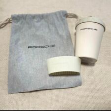 Porsche Blue Bottle Coffee Collab Eco Cup Lid Pouch Set Rare Novelty VIP Gift picture