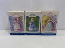 Set of 3 Hallmark Barbie Keepsake Ornaments Christmas Tree Vintage Mattel picture
