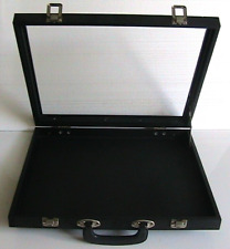 Medium Table Top Trade Show Portable Display Case Cards Coins Jewelry 17