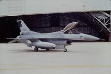 Kodachrome 35mm Slide Military Aircraft F-16C 174th Squadron Sioux City picture
